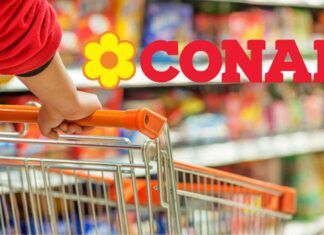 Carrello e logo Conad