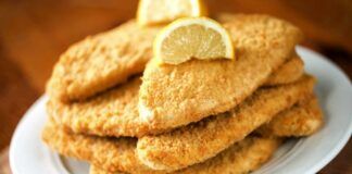 Cotolette di pollo e patate