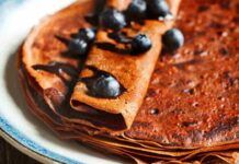 Provale subito al cioccolato, a colazione vanno a ruba, una tira sempre l’altra Crepes di cioccolato - RicettaSprint