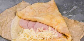 Crepes prosciutto e formaggio - RicettaSprint