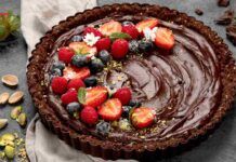 Crostata al cioccolato senza cottura Ricetta Sprint