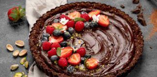 Crostata al cioccolato senza cottura Ricetta Sprint