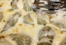 Finocchi al forno con besciamella, solo 130 kal