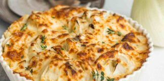 Finocchi con besciamella e formaggi RicettaSprint