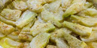 Finocchi gratinati in padella