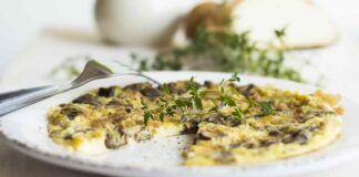 Frittata ai funghi - RicettaSprint