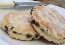 Frittelle con le gocciole di cioccolato