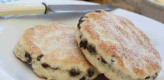 Frittelle con le gocciole di cioccolato