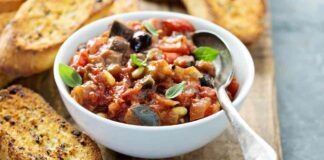 Caponata siciliana light - RicettaSprint