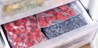 Frutti di bosco congelati