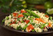 Da domani inizio la settimana dietetica: mangio questa quasi tutti i giorni ed elimino subito i due chili presi a Pasqua Insalata dietetica