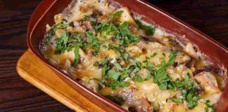Manzo funghi forno