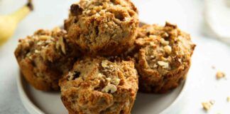 Muffin banana e frutta secca RicettaSprint