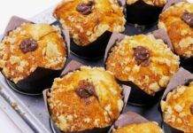 Muffin con crema light al cioccolato RicettaSprint