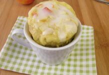 Mug cake alle mele