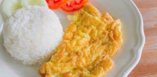 Omelette con riso