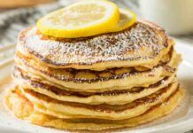 Pancake al limone
