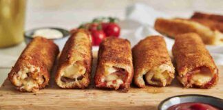 Panini arrotolati fritti, ma non fritti