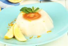 Panna cotta al limone