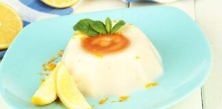 Panna cotta al limone