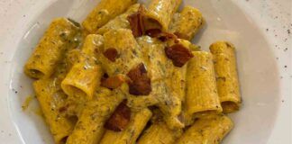 Pasta cremosa con pancetta RicettaSprint