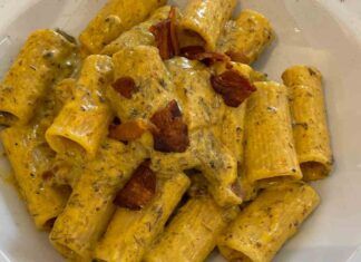Pasta cremosa con pancetta RicettaSprint