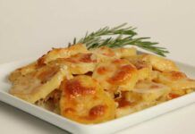 Patate a gratin a forno