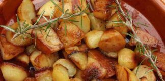 Patate arrosto a Pasqua