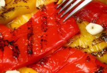Peperoni arrostiti senza griglia in 5 minuti Peperoni alla griglia ma senza griglia - RicettaSprint