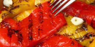 Peperoni alla griglia ma senza griglia - RicettaSprint