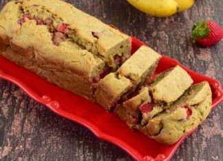 Plumcake alle fragole e banane senza uova RicettaSprint