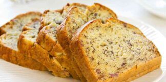 Plumcake banana e chia
