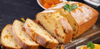 Plumcake di yogurt all'arancia