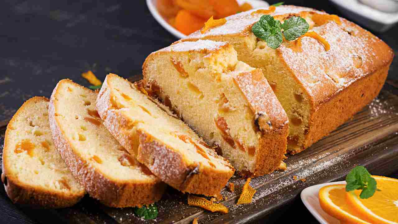 Plumcake di yogurt all'arancia
