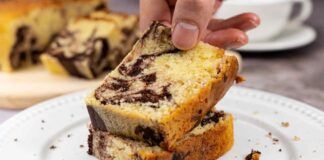 Plumcake variegato, al cioccolato fondente RicettaSprint