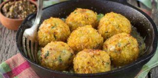Polpette di pollo e stracchino