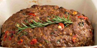 Polpettone ripieno funghi melanzane RicettaSprint