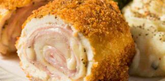 Maxi cordon blue per tutti la verisione che non si frigge, tutto in forno senza olio, provalo subito stasera a cena