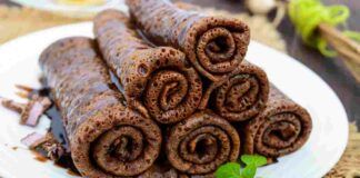 la mia colazioone è diventata un sogno ne posso mangiare anche 2 di questi pancake al cioccolato, ultra leggeri extra buoni