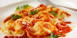 Ravioli al sugo veloce