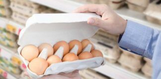 Uova al supermercato