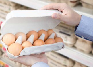 Uova al supermercato