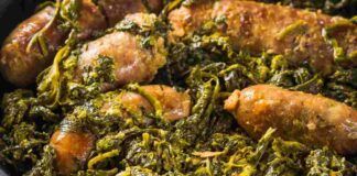 Salsicce e friarielli in padella RicettaSprint