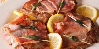Saltimbocca alla romana al limone
