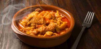 Spezzatino di vitello alla romana
