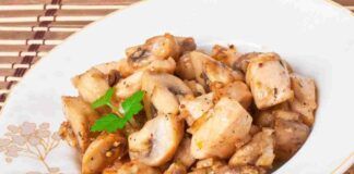 Spezzatino dietetico di pollo