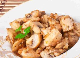 Spezzatino dietetico di pollo