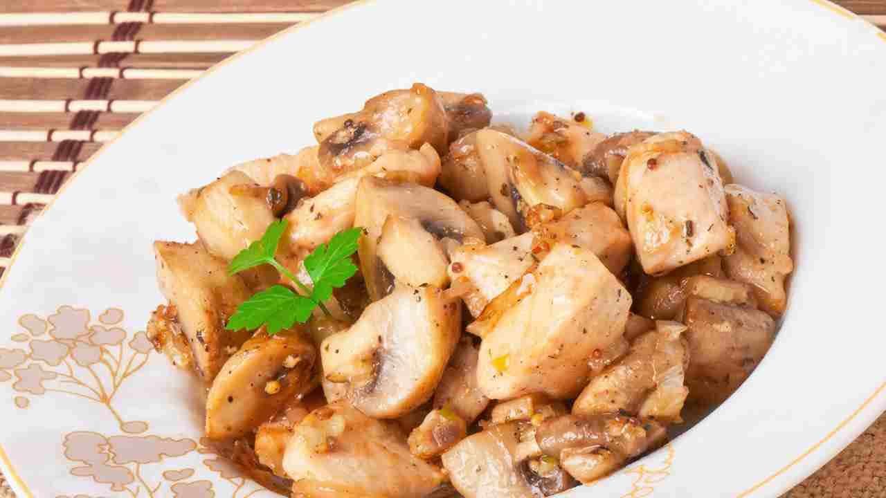 Spezzatino dietetico di pollo