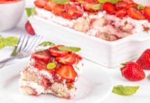 Tiramisù alle fragole