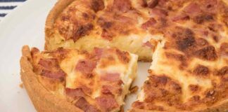 Torta con crema di patate e salumi RicettaSprint